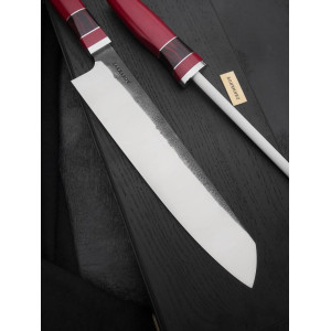 RED KNIFE ексклюзивний кухонний ніж ручної роботи майстра  Zakharov knives, замовити купити в Україні (Сталь N690™ 61 HRC). Photo 2